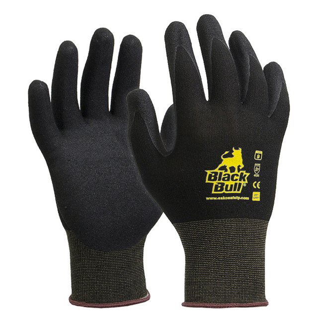 Black Bull Gloves -4 X L