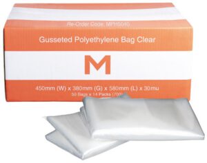 Fp Gusseted Polyethylene Bag