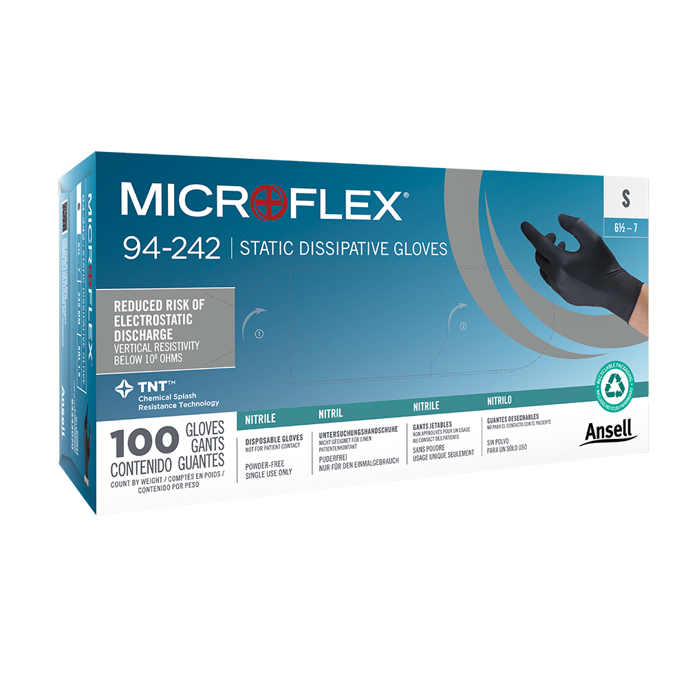 High Risk P/F Gloves - X L - Image 2