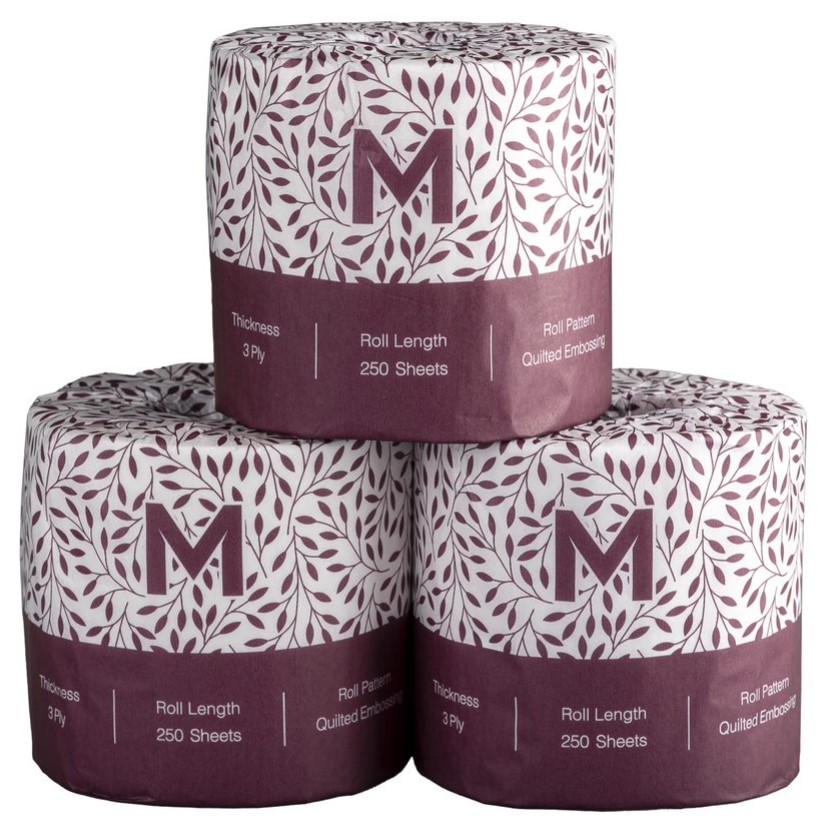 Lu X Yry Wrap Toilet Tissue 3-Ply - Image 3