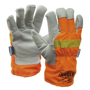Esko The Rigger Premium Cowhide Reflective Glove