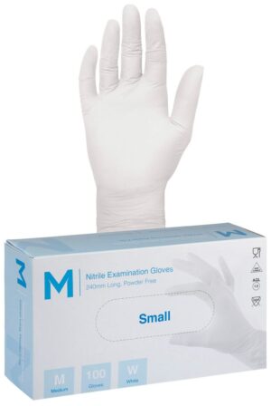 Nitrile White Gloves 5.0g