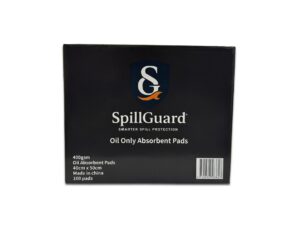 SpillGuard Oil Only Absorbent Pads (White)