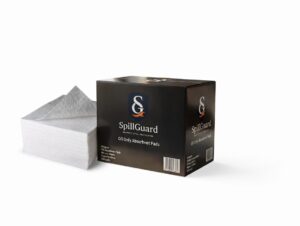 SpillGuard Oil Only Absorbent Pillow Small (White) - 20cm x 25cm